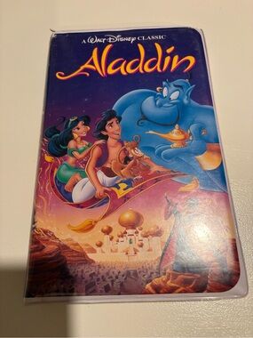 Disney Aladdin VHS Clamshell